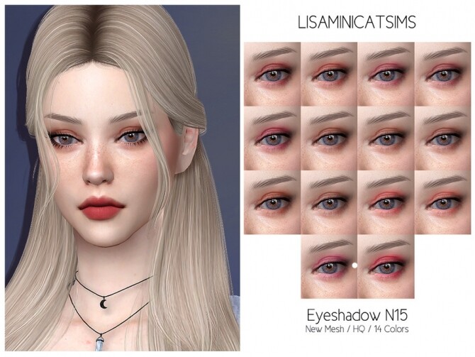 Sims 4 LMCS Eyeshadow N15 HQ by Lisaminicatsims at TSR