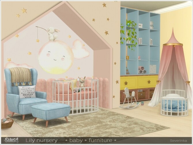 Sims 4 Lily nursery by Severinka at TSR