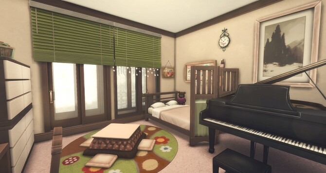 Sims 4 Hokkaido House at Haruinosato’s CC