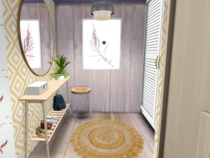 Sims 4 Pastel Neutrals Bedroom by A.lenna at TSR