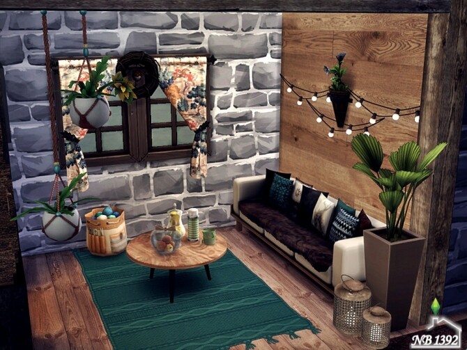 Sims 4 Autumn Bedroom by nobody1392 at TSR
