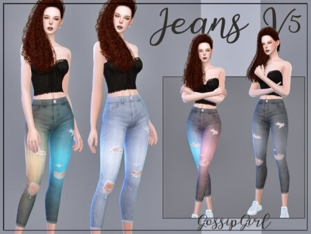 Jeans V5 by GossipGirl-S4 at TSR