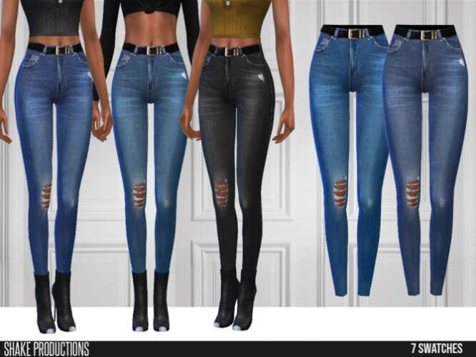 570 Jeans by ShakeProductions at TSR » Sims 4 Updates
