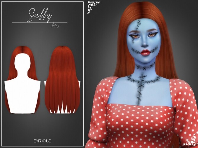 Sims 4 Sally Hairstyle by Enriques4 at TSR
