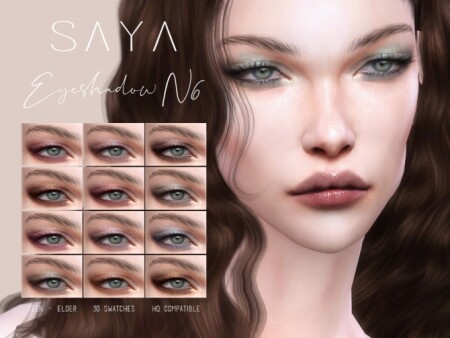 Eyeshadow N6 by SayaSims at TSR