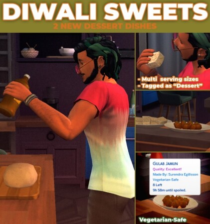 Diwali Sweets 2 Custom Recipes by RobinKLocksley at Mod The Sims