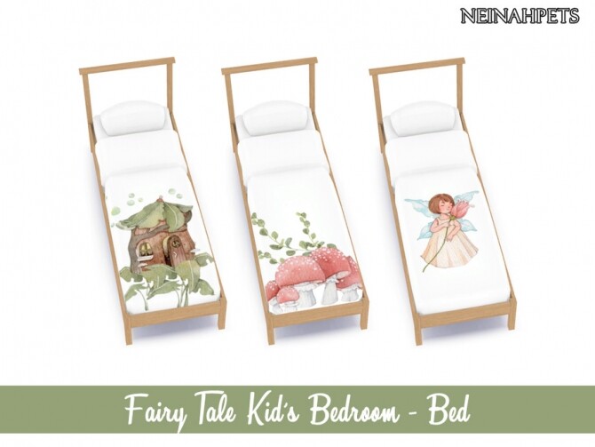 Sims 4 Fairy Tale Kids Bedroom by neinahpets at TSR