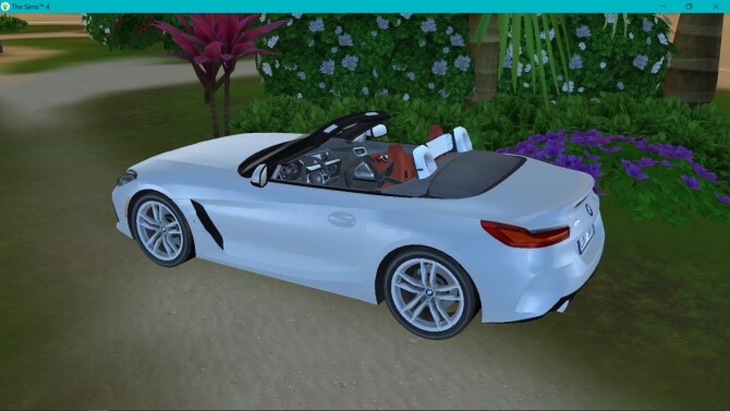 Sims 4 BMW Z4 at LorySims