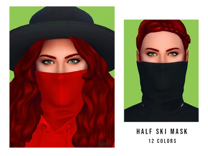 Sims 4 Half Ski Mask F by OranosTR at TSR
