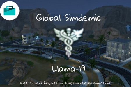 Global Simdemic Llama-19 by CommodoreLezmo at Mod The Sims
