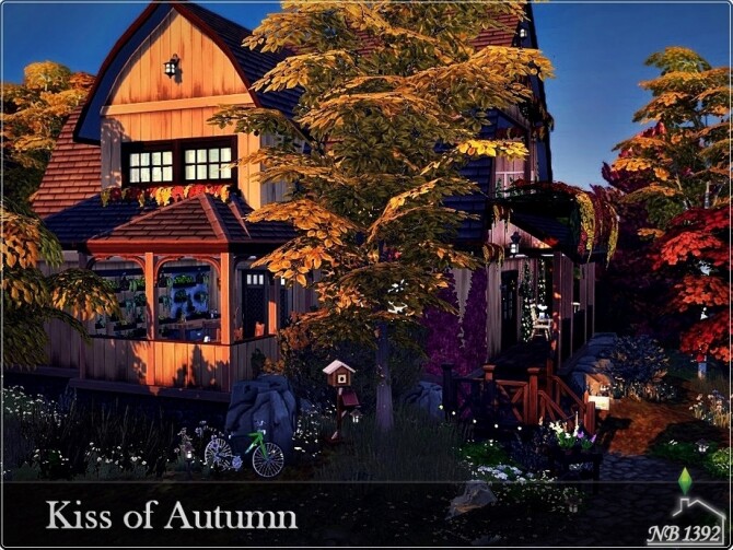 Sims 4 Kiss of Autumn Home by nobody1392 at TSR