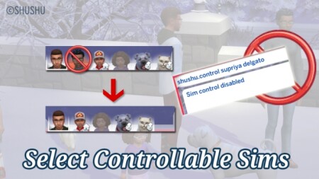 Select Controllable Sims by lemonshushu at Mod The Sims