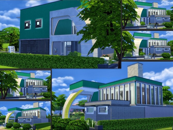 Sims 4 Perspective house by matomibotaki at TSR