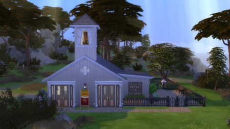 The Little Chapel Unique home by alilona at Mod The Sims