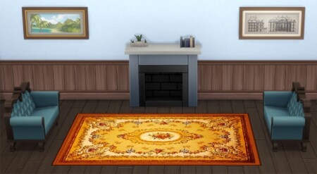 Aubusson First Rug Set by Wicked Old Witch at Mod The Sims