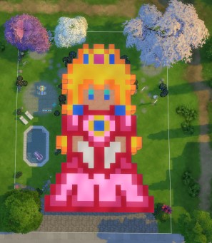 Sims 4 Princess Peach Home by Dienchen at Beauty Sims