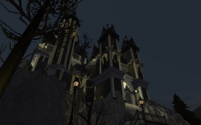 Sims 4 The Vampire Castle by alexiasi at Mod The Sims