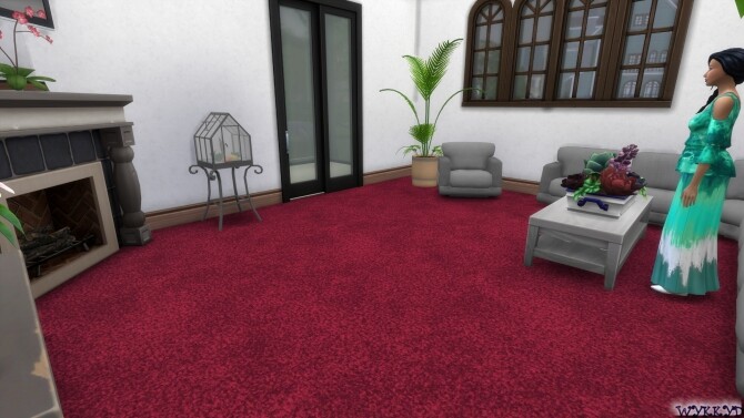 Sims 4 Autumnal Equinox Plush Lux Carpet by Wykkyd at Mod The Sims