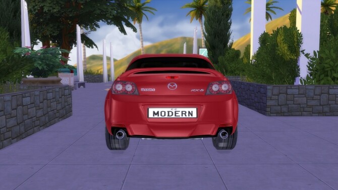 Sims 4 2011 Mazda RX 8 R3 at Modern Crafter CC