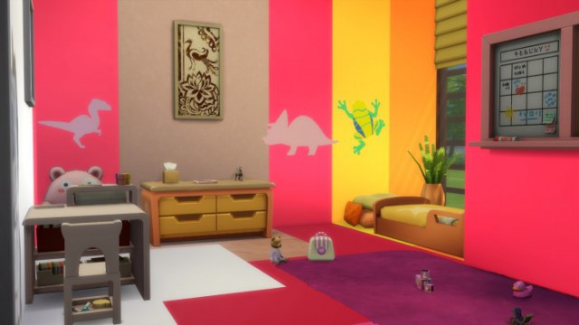 Sims 4 Princess Peach Home by Dienchen at Beauty Sims