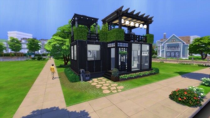 Sims 4 A Small Studio by MarVlachou at Mod The Sims