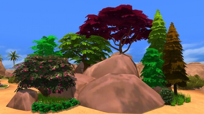 Sims 4 Gorgerous landscape Recolor pack by iSandor at Mod The Sims