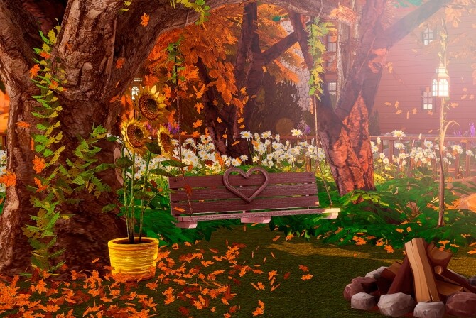Sims 4 Autumn Cotage at Lily Sims