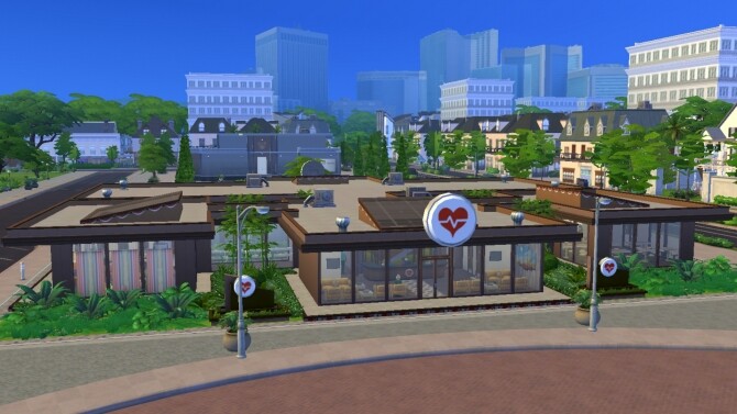 Sims 4 Hospital Regional by xmathyx at Mod The Sims