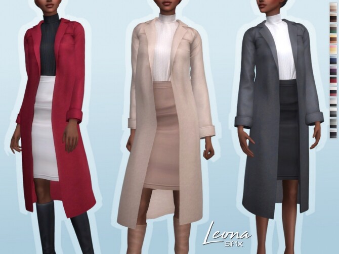 Sims 4 Leona Outfit by Sifix at TSR
