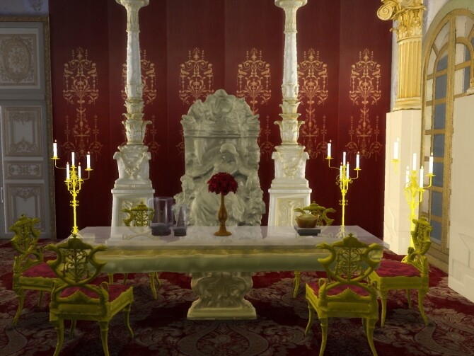 Sims 4 Sleeping Fairy & Sands Dining Set at Anna Quinn Stories