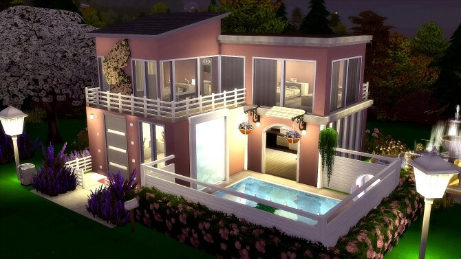 Sims 4 MIRACLE HOUSE at Nilyn Sims 4
