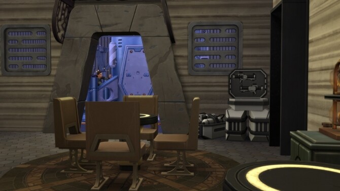 Sims 4 Space Traveller’s Base at SimKat Builds