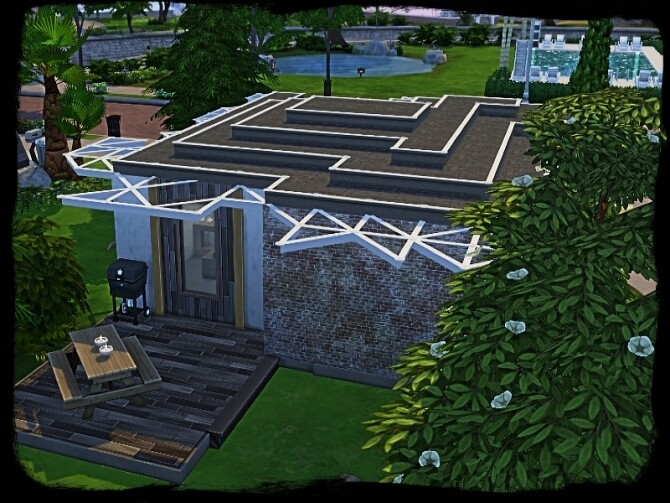 Sims 4 Labirynth house by GenkaiHaretsu at TSR