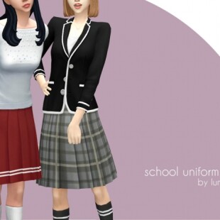 Mickey Sweater Dress by lillka at TSR » Sims 4 Updates