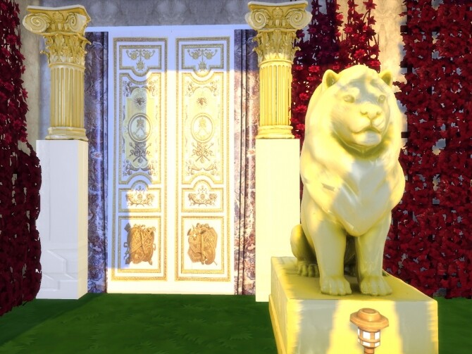 Sims 4 Fireplace, Wall Columns & Candelabra at Anna Quinn Stories