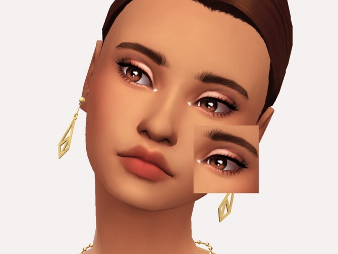 Sims 4 Capricorn Eyeshadow by Sagittariah at TSR