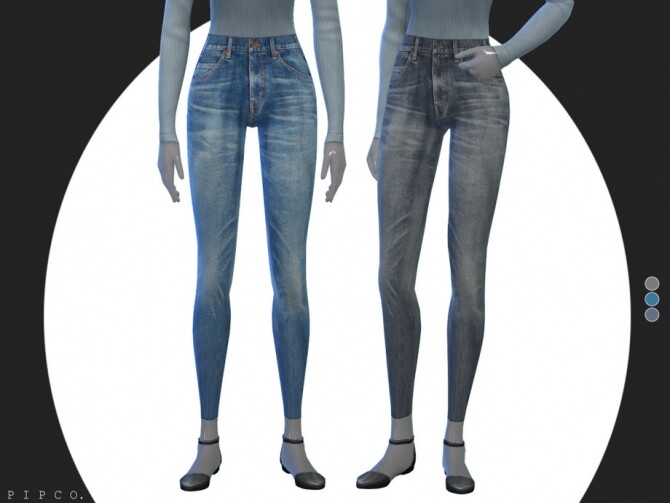 Sims 4 Cassia jeans by pipco at TSR