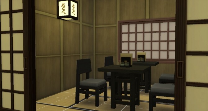 Sims 4 Kaiseki the Japanese Restaurant by WynterSoldier at Mod The Sims