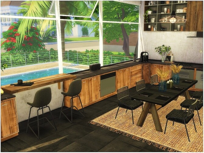 Sims 4 View Kitchen by lotsbymanal at TSR