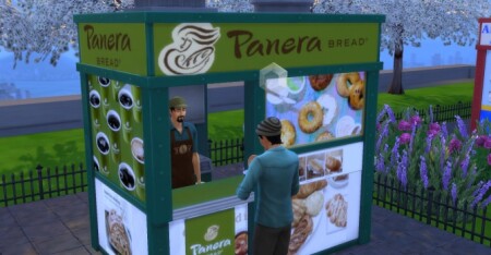 Panera Bread coffee and pastry stand by ArLi1211 at Mod The Sims