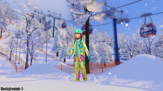 Sims 4 Snowy Escape CAS Backgrounds at Annett’s Sims 4 Welt