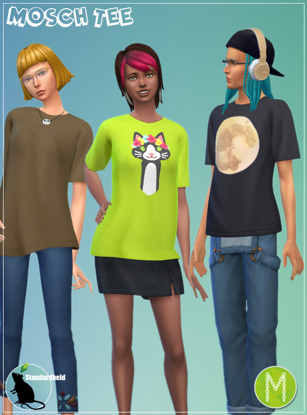 Sims 4 Mosch Tee at Standardheld
