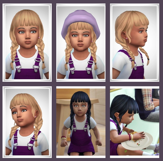 Sims 4 Yvette Toddler Hair at Birksches Sims Blog