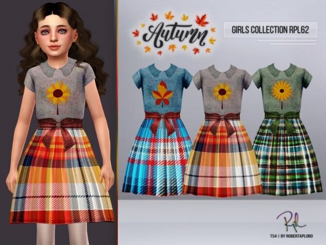 Sims 4 Girls Collection RPL62 by RobertaPLobo at TSR