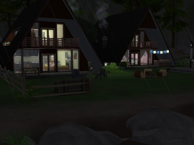 Sims 4 Bjorli Cabin at KyriaT’s Sims 4 World