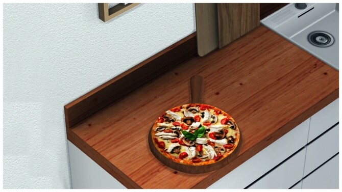 Sims 4 Pizza Please Set at Sunkissedlilacs