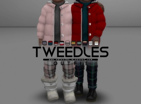 Tweedles Outfit at Onyx Sims