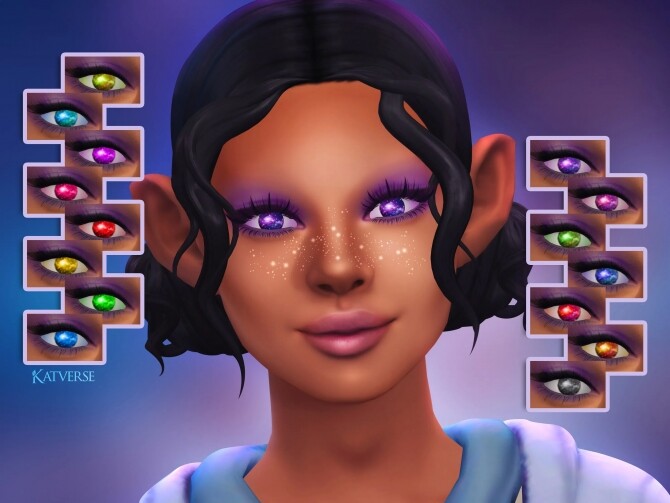 Sims 4 Astra Eyes at Katverse