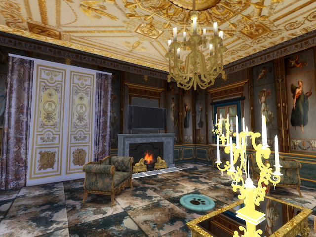 Sims 4 Big Palace Door Set at Anna Quinn Stories