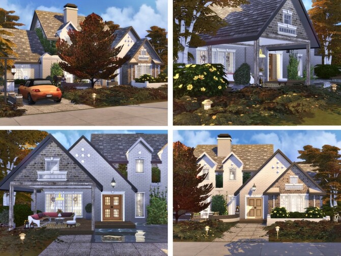 Sims 4 Autumn Grace House by Rirann at TSR